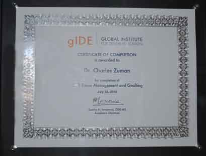 dr charles zuman certificate diploma 14