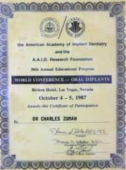 dr charles zuman certificate diploma 8