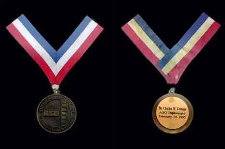 dr charles zuman medal